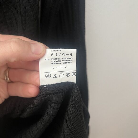 M Missoni Women’s‎ Cowl Neck Wrap Long Sleeve Tunic Lambs Wool Blend Size 6 - Picture 6 of 16